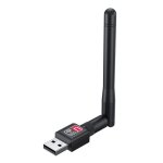 Adaptateur wifi mini usb 150mbps 2. 4ghz avec antenne carte réseau sans fil usb 802. 11n / g / b ethernet ... Adaptateur wifi mini usb 150mbps 2. 4ghz avec antenne carte réseau sans fil usb 802. 11n / g / b ethernet ...