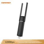 Adaptateur wifi usb 1200 3. 0 mbps double bande, dongle, carte rseau ac, antenne 802. 11ac / b / g / ...