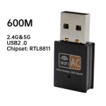 Adaptateur wifi usb 3. 0, 1300mbps, double bande, dongle wi - fi 2. 4g / 5ghz, 4 antennes, rcepteur ...