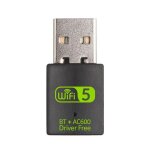 Adaptateur wifi usb double bande 600 / 5ghz, 2. 4 mbps, dongle rcepteur externe sans fil, compatible ...