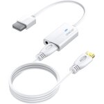 Adaptateur wii hdmi wii 2 hdmi 1080p / 720p full hd converter avec pr de sortie audio vido 3, 5 mm et ...