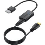 Adaptateur wii hdmi wii 2 hdmi 1080p / 720p full hd converter avec prise de sortie audio vido 3, 5 mm ...