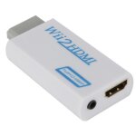 Adaptateur wii vers hdmi résolution full hd 1080p 1 unité, convertisseur pour ecran de pc ou de télévision ... Adaptateur wii vers hdmi résolution full hd 1080p 1 unité, convertisseur pour ecran de pc ou de télévision ...