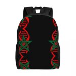 Mon adn est des racines marocaines sac  dos de voyage hommes femmes ecole ordinateur sac  dos drapeau ...