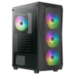 Aerocool cas de la tour pgs falcon a bk v1 frgb