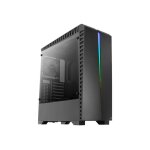 Aerocool scar - tour - atx - panneau latral fentr (verre tremp) - pas d'alimentation (atx) - noir ...