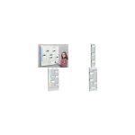 Agenda mural paperflow, 20 compartiments, format a5, extension grise, en polystyr�ne de haute qualit� ...