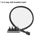 Airies de ventilateur pwm oies pour pc, refroidissement du processeur, câble d'alimentation, adaptateur ... Airies de ventilateur pwm oies pour pc, refroidissement du processeur, câble d'alimentation, adaptateur ...