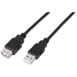Aisens a101 - 0016 - cāble de rallonge usb 2. 0 de 1, 8 m (adapté aux consoles de jeux, appareils photo ... Aisens a101 - 0016 - cāble de rallonge usb 2. 0 de 1, 8 m (adapté aux consoles de jeux, appareils photo ...