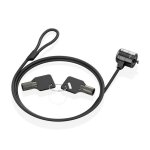 Aisens aslk - d40k04 - bk cble antivol noir 1, 5 m