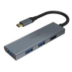 Akasa ak - cbca25 - 18bk hub & concentrateur usb 3. 2 gen 1 (3. 1 gen 1) type - c 5000 mbit / s gris Akasa ak - cbca25 - 18bk hub & concentrateur usb 3. 2 gen 1 (3. 1 gen 1) type - c 5000 mbit / s gris