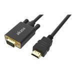 Akasa ak - cbhd26 - 20bk cble vido et adaptateur 2 m hdmi type a (standard) vga (d - sub) noir