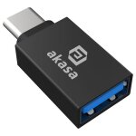Akasa ak - cbub62 - kt02 changeur de genre de c�ble usb type - c usb type - a noir