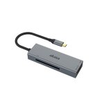 Akasa ak - cr - 09bk lecteur de carte mémoire usb 2. 0 type - c gris Akasa ak - cr - 09bk lecteur de carte mémoire usb 2. 0 type - c gris