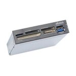 Akasa internal card reader - lecteur de carte - 3, 5 po (cf i, cf ii, ms pro, mmc, sd, xd, ms pro duo, ...