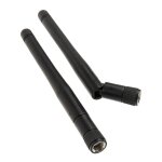 Akasa akasa omni - directional tri - band wifi antenne - 2er - pack, schwarz noir