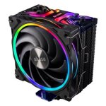 Akasa soho h4 plus processeur refroidisseur d'air 12 cm noir 1 pi�ce(s)