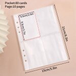 Album photo en cuir pu, classeur pour ordinateur portable a5, couverture de budget  6 anneaux, support ...