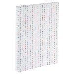 Album � spirale  graphic , 19 x 24, 5 cm, 40 pages blanches, stripes