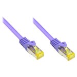 Alcasa 5m cat7 rj - 45 c�ble de r�seau violet s / ftp (s - stp)