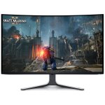 Ecran pc alienware aw3225qf 32  3840 x 2160 4k ultra hd qd - oled noir et blanc