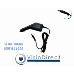 Alimentation chargeur voiture auto sur prise allume cigare pour ordinateur portable toshiba qosmio x770 ...