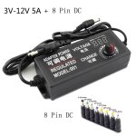 Alimentation électrique universelle réglable de ca à cc 3v 5v 6v 9v 12v 15v 18v 24v 1a 2a 5a, adaptateur ... Alimentation électrique universelle réglable de ca à cc 3v 5v 6v 9v 12v 15v 18v 24v 1a 2a 5a, adaptateur ...