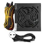 Alimentation pour ordinateur, accessoires de ventilateur silencieux de bureau, atx 24 broches 400w, prise ...