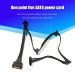 Alimentation en srie sata type 76 pour chi pc longueur de cordon de serveur diy u7a5, 1 glisser 5 un ...