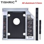 Tout l'aluminium 9. 5 mm - botier pour disque dur ssd sata 3. 0, adaptateur optibay 2. 5   pour ordinateur ...