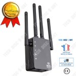 Amplificateur de signal wifi sans fil double bande 2. 4g 5. g 1200 mbps / rpteur de routeur ap haute ...