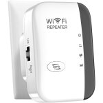 Amplificateur wifi, 2024 nouveau 300mbps repeteur wifi puissant, wifi range booster wifi rpteur extenseur ...