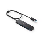 Anker hub usb 3. 0 aliment trs fin et trs lger 4 ports, cble 60 cm, ultra fin pour macbook, mac ...