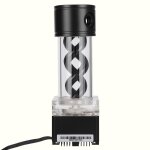 Anode en aluminium pmma ordinateur refroidissement par eau t virus ensemble de pompe à eau intégré (noir) ... Anode en aluminium pmma ordinateur refroidissement par eau t virus ensemble de pompe à eau intégré (noir) ...
