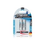 Ansmann energy mignon - batterie 2 x type aa - nimh - (rechargeables) - 2700 mah Ansmann energy mignon - batterie 2 x type aa - nimh - (rechargeables) - 2700 mah