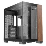 Antec c8 wood full tower noir, bois