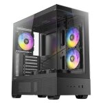 Antec cx705 argb - mid tower - atx - panneau lat�ral fen�tr� (verre tremp�) - pas d'alimentation - usb ...