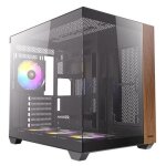 Antec cx800 midi tower noir, bois