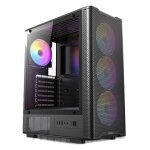 Antec vx310 argb - mid tower jeux - atx - panneau lat�ral fen�tr� (verre tremp�) - pas d'alimentation ...