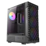 Antec vx320 argb - mid tower jeux - atx - panneau lat�ral fen�tr� (verre tremp�) - pas d'alimentation ...