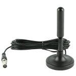 Antenne tv numérique par câble coaxial de 300cm pour dvb - t dvb - t2 dab vhf / uhf mort antenne aérienne ... Antenne tv numérique par câble coaxial de 300cm pour dvb - t dvb - t2 dab vhf / uhf mort antenne aérienne ...