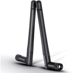 Antenne wifi 2. 4g / 5g dualband antenne wifi mimo rp sma antenne wlan 2 pi�ces pour carte wifi cartes ...