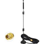 Antenne wifi omnidirectionnelle 9dbi mimo rp - sma bi - bande 2. 4ghz 5. 8ghz longue porte filaire pour ...
