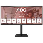 Aoc cu34e4cv - ecran led - incurv� - usb - 34  - 3440 x 1440 uwqhd @ 120 hz - va - 3500:1 - hdr10 - 4 ...