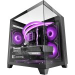 Aoul - mc - 3cm, boîtier gaming microatx, vue panoramique 3d triple verre trempé, design a double chambre ... Aoul - mc - 3cm, boîtier gaming microatx, vue panoramique 3d triple verre trempé, design a double chambre ...