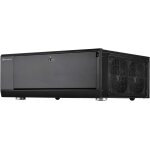 Aoul - sst - gd10b - grandia botier pc htpc atx, haute performance du flux d'air silencieux, noir