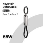 Aour - porte - cls usb type c cordon de donnes pd65w usb c  type c cble 3a charge rapide 10cm cble ...