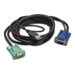 Apc - c�ble clavier / vid�o / souris (kvm) - usb, hd - 15 (vga) (m) pour hd - 15 (vga) (m) - 1. 83 m ...