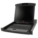 Apc console acl - console kvm avec commutateur kvm - 8 ports - ps / 2 - 17  - rack - montable - vga - ...
