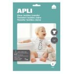 Apli home - clair - a4 (210 x 297 mm) 3 feuille(s) dossier avec eurohole - papier de transfert thermocollant ...